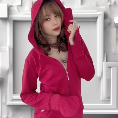 Áo khoác nữ chống nắng toàn thân thêu hoa cúc, có mũ và bo tay xỏ ngón: Giá chỉ 129.000₫