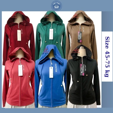 Áo khoác nữ chống nắng vải thun kim cương mỏng nhẹ, size 45-70kg, giảm 22% còn 126.420₫