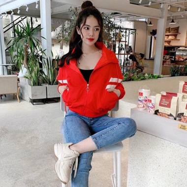 Áo khoác nữ gió dù 2 lớp Starlucky chống nắng, ngộ nghĩnh xitin-M193 - Giá chỉ 99.000đ 2