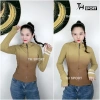 Áo khoác nữ loang màu ôm form TH028-KT Vải dệt kim chống nắng UV TH SPORT 5
