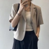 Áo khoác nữ mùa hè 2.023 kiểu Hàn Quốc, ngắn tay nhẹ mỏng, giảm giá còn 150.120 VND 4