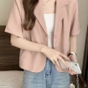 Áo khoác nữ mùa hè 2.023 kiểu Hàn Quốc, ngắn tay nhẹ mỏng, giảm giá còn 150.120 VND 8