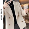 Áo khoác nữ ngắn hai mặt Petite Blazer Ve phong cách Chanel, siêu nhẹ sang trọng, giảm giá 12%