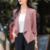Áo khoác nữ tay ba phần mỏng màu hồng thời trang xuân hè size nhỏ giảm giá 250k