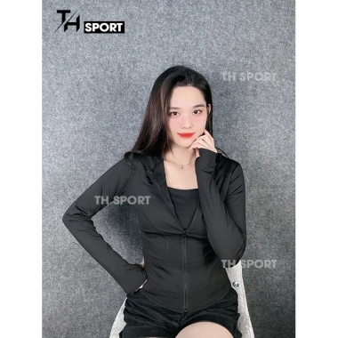 Áo khoác nữ thể thao có nón PHOM BÉ TĂNG SIZE cao cấp TH010-CN chống nắng thoáng mát, chống UV – Giá chỉ 169.000₫ 7