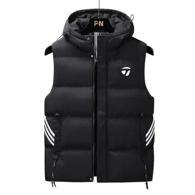 Áo khoác pao cotton chống gió, mũ giữ ấm thời trang golf nam - Giá 414.720₫ 4