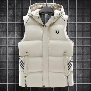 Áo khoác pao cotton chống gió, mũ giữ ấm thời trang golf nam - Giá 414.720₫ 5