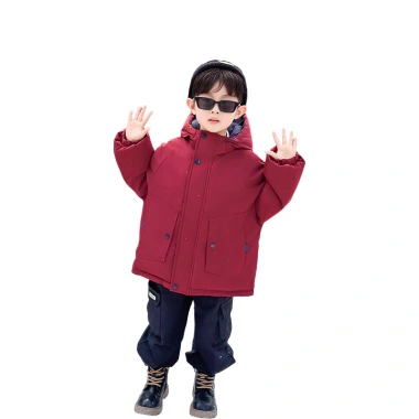 Áo khoác Parka cotton mùa đông bé trai 2.025 - ấm áp, thời trang, giảm 18% 5