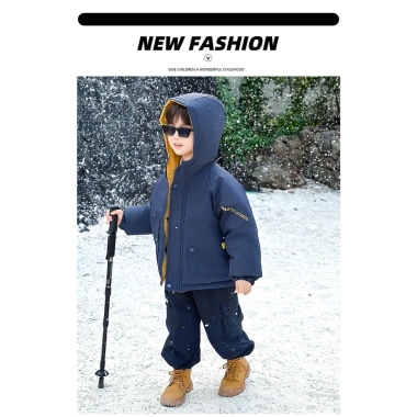 Áo khoác Parka cotton mùa đông bé trai 2.025 - ấm áp, thời trang, giảm 18% 7