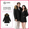Áo Khoác Parka Nam Nữ GUNO Lót Lông Cao Cấp, Mũ Siêu Ấm, Giảm Giá 890k