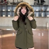 Áo Khoác Parka Nam Nữ GUNO Lót Lông Cao Cấp, Mũ Siêu Ấm, Giảm Giá 890k 2