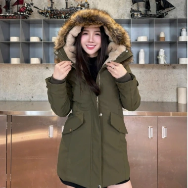 Áo Khoác Parka Nam Nữ GUNO Lót Lông Cao Cấp, Mũ Siêu Ấm, Giảm Giá 890k