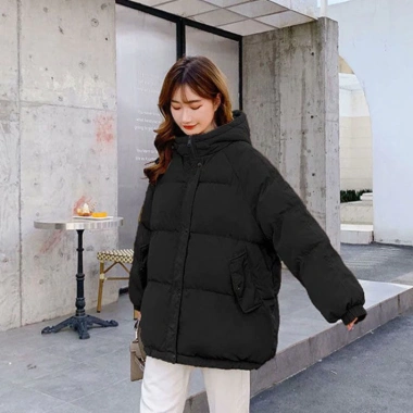 Áo khoác phao béo nam nữ có mũ mùa đông Hot 2.024 - Hàng Quảng Châu L1 Giá ưu đãi 279k 5