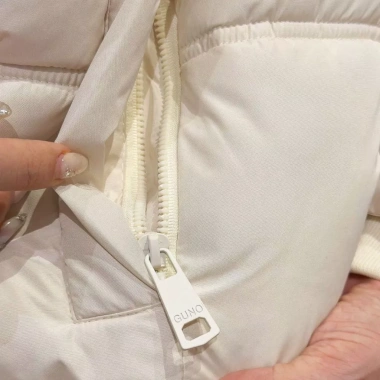 Áo khoác phao béo siêu nhẹ GUNO mùa đông nam nữ chần bông cao cấp mũ trùm đầu 559k