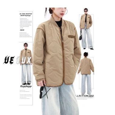 Áo khoác phao bomber nam nữ sẵn hàng - Thiết kế mới, giá ưu đãi 185k 2