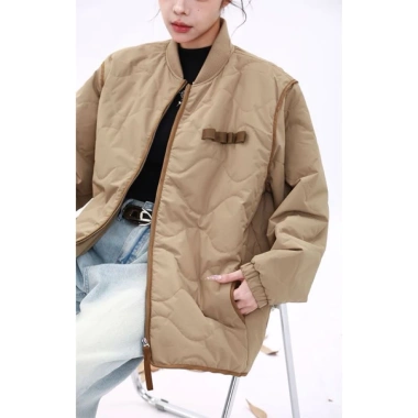 Áo khoác phao bomber nam nữ sẵn hàng - Thiết kế mới, giá ưu đãi 185k 3