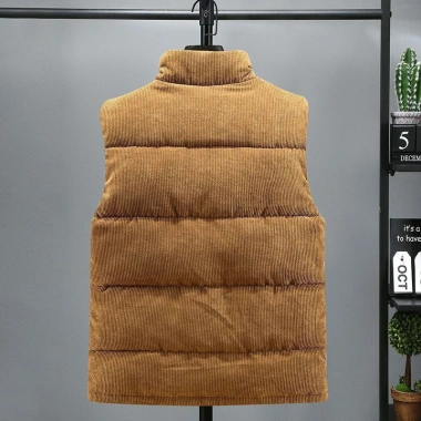 Áo khoác phao cotton dày dặn, cổ đứng ấm áp, cá tính nam mùa Thu Đông - Giảm 20% 432k 4