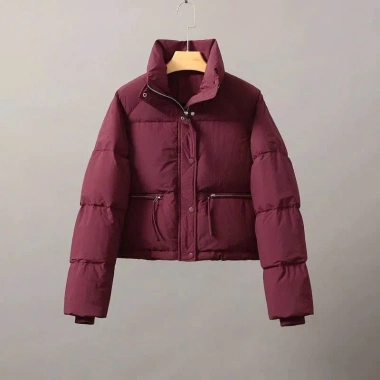 Áo khoác phao croptop nữ mùa đông Hàn Quốc QC NGOMINH SP223 - Giá 189k 5