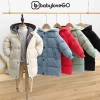 Áo khoác phao dài BabyloveGO cho bé, siêu ấm nhẹ, giữ nhiệt mùa đông, chỉ 359k