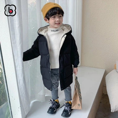 Áo khoác phao dài BabyloveGO cho bé, siêu ấm nhẹ, giữ nhiệt mùa đông, chỉ 359k