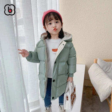 Áo khoác phao dài BabyloveGO cho bé, siêu ấm nhẹ, giữ nhiệt mùa đông, chỉ 359k