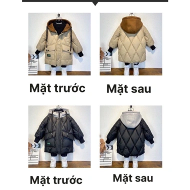 Áo Khoác Phao Dày Dặn Thời Trang Mùa Đông 2.023 Cho Bé Trai - Giá Ưu Đãi 367K 7
