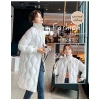 Áo khoác phao đệm cổ đứng dài, phong cách Hàn Quốc, cỡ nhỏ, thời trang mùa đông nữ – Giá ưu đãi 536.164 VND 7