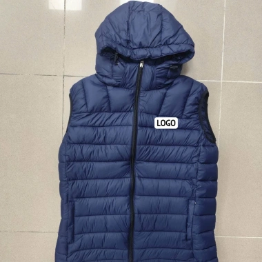 Áo khoác phao gile nam dày dặn, mũ tháo rời, ấm cho ngày lạnh - Giá 438.900₫ 9