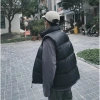 Áo khoác phao gile nam nữ cổ cao túi sườn form boxy siêu ấm AK01 OVERMAN 3