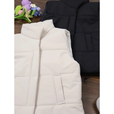 Áo khoác phao gile nữ 3 lớp trần bông dày dặn Hàn Quốc Ulzzang ấm - Mẫu 1 148k 3