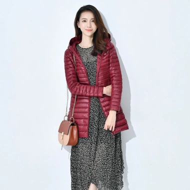 Áo khoác phao lông vũ AK155 dáng vừa, mỏng nhẹ, thanh lịch - Hàng Quảng Châu cao cấp, giá 545k 10