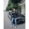 Áo Khoác Phao Mùa Đông Unisex Form Rộng Không Logo Chống Rách Giữ Ấm Hot 2.024 cho nam nữ 9