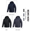 Áo khoác phao nam siêu nhẹ S2 SPORT mũ tháo rời trần bông, chống gió, giữ ấm cực tốt - Giá ưu đãi 488.999đ 8