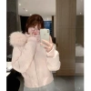 Áo khoác phao ngắn có mũ lông, form fit chun eo, thời trang mùa đông - chỉ 399.000₫ 8