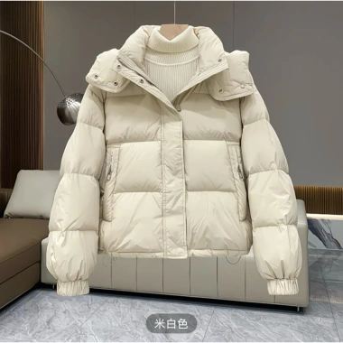 Áo khoác phao nữ mùa đông ấm áp, chống gió, nhẹ, giảm giá 20% - Chỉ 320.000₫