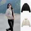 Áo khoác phao nữ Zara đen – Giá 600k, giữ ấm mùa thu, thời trang, giảm giá