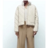 Áo khoác phao nữ Zara đen – Giá 600k, giữ ấm mùa thu, thời trang, giảm giá 6