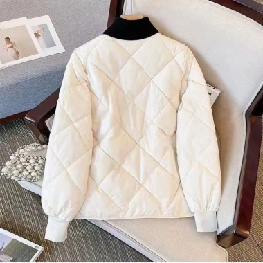 Áo khoác phao QCCC mùa đông dài tay mềm mịn, ấm áp, cúc bấm - Giá 199.000 VND 4