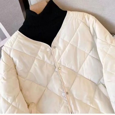 Áo khoác phao QCCC mùa đông dài tay mềm mịn, ấm áp, cúc bấm - Giá 199.000 VND 7