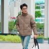 Áo khoác phao suông lót lông cừu cao cấp TINGO – Đại hàn dày dặn, chống rét, giữ ấm Unisex 310k 4