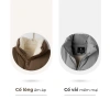 Áo khoác phao suông lót lông cừu cao cấp TINGO – Đại hàn dày dặn, chống rét, giữ ấm Unisex 310k 8