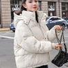 Áo Khoác Phao Unisex 3 Lớp Mũ Tháo Rời, Lót Lông Dày Siêu Ấm, Form Rộng Đa Dụng