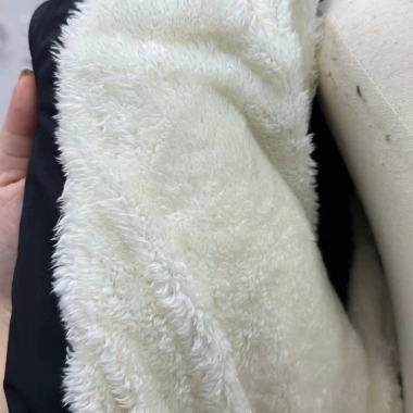 Áo Khoác Phao Unisex 3 Lớp Mũ Tháo Rời, Lót Lông Dày Siêu Ấm, Form Rộng Đa Dụng 5