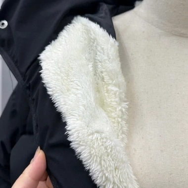 Áo Khoác Phao Unisex 3 Lớp Mũ Tháo Rời, Lót Lông Dày Siêu Ấm, Form Rộng Đa Dụng 8