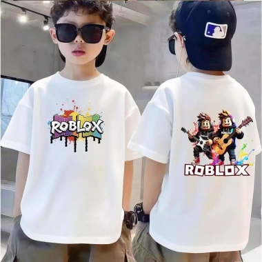Áo khoác Robot Guitarist cho trẻ 3-14 tuổi, 90-150cm, cotton 100%, thoáng mát, T-Shirt, thanh toán khi nhận