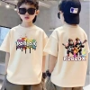 Áo khoác Robot Guitarist cho trẻ 3-14 tuổi, 90-150cm, cotton 100%, thoáng mát, T-Shirt, thanh toán khi nhận 10