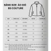 Áo khoác size lớn 55-150kg, chất gió tráng bạc, ngăn UV, 2 lớp nẹp đen – COUTURE 169k 9