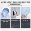 Áo khoác sơ mi Oxford nón rộng chống nắng, vải dày, form đứng trẻ trung - 190k 4