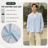 Áo khoác sơ mi Oxford nón rộng chống nắng, vải dày, form đứng trẻ trung - 190k 5