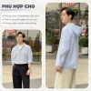 Áo khoác sơ mi Oxford nón rộng chống nắng, vải dày, form đứng trẻ trung - 190k 7